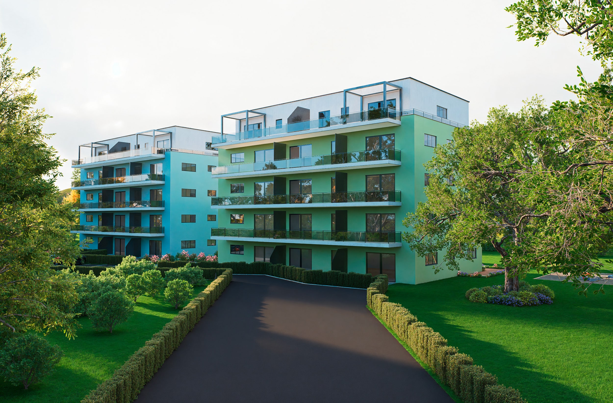 4 appartements de 4.5 pièces